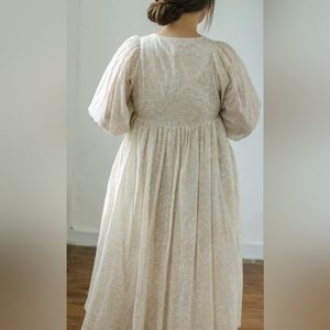 Brand New! Ada Faye Cream Dress Medium